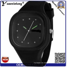 Yxl-113 Mode Charming Silikon Candy Farbe Gelee Uhr Geschenk Damen Vogue Kleid Herrenuhr Förderung Sport Casual Frauen Uhren Fabrik